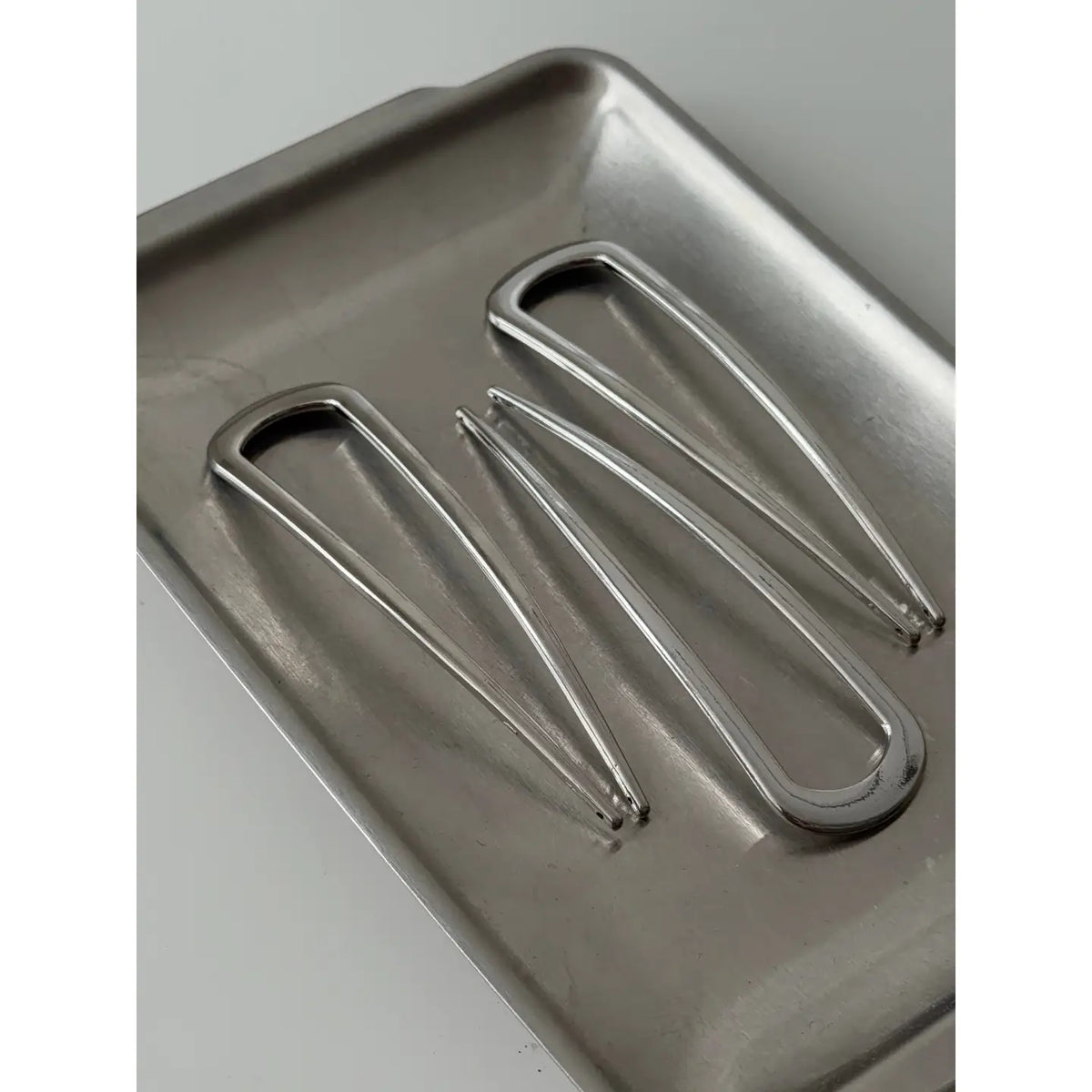 Jonå The Label - U-Pin Silver – Hårnål för uppsättning